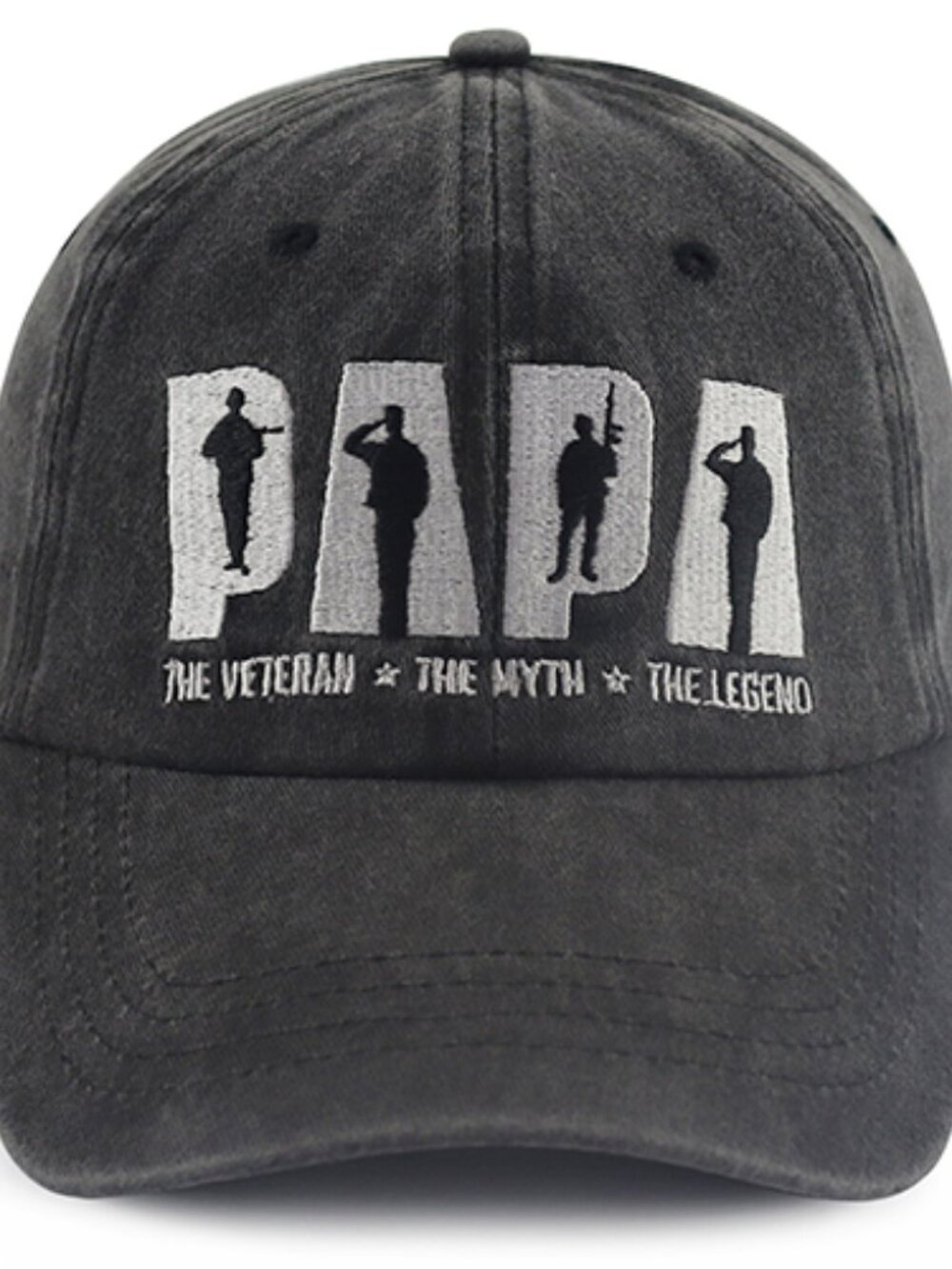 Papa Veteran Black